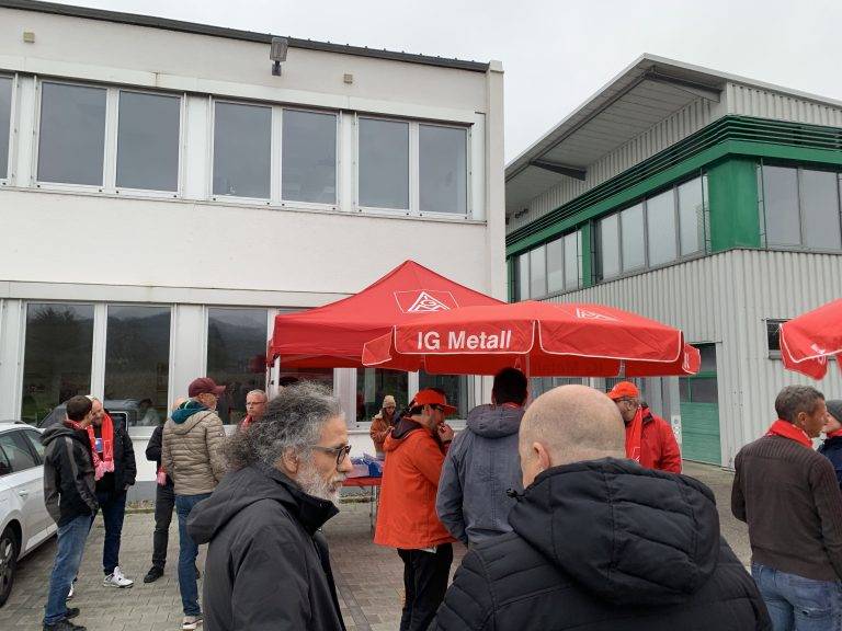 Warnstreik bei Hella Gutmann: 7 % mehr Lohn gefordert
