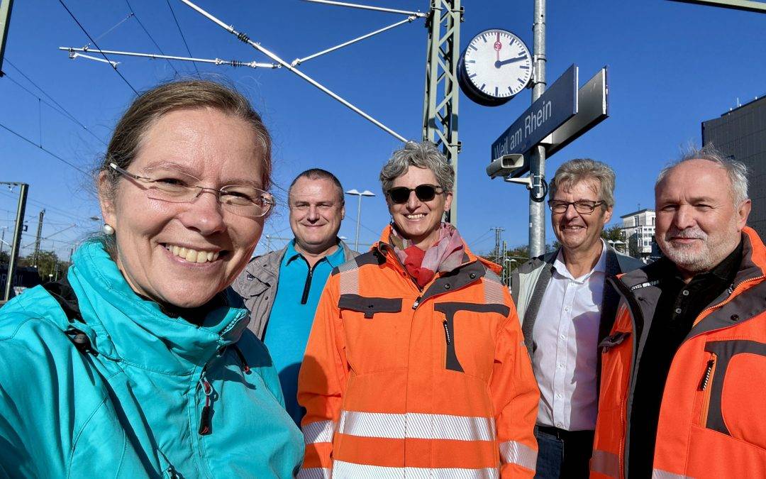 Weil am Rhein: Fortschritt beim Ausbau der Rheintalbahn