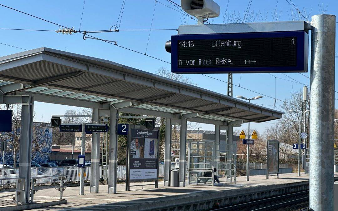 Emmendingen: Bundespolizei sperrt Bahnhof wegen Personen im Gleis