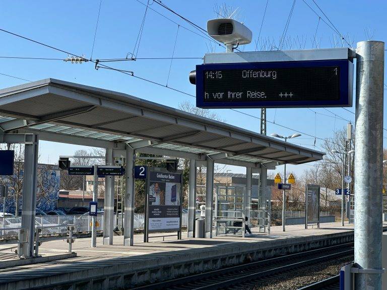 Emmendingen: Personenunfall auf Rheintalbahn sorgt für Zugausfälle