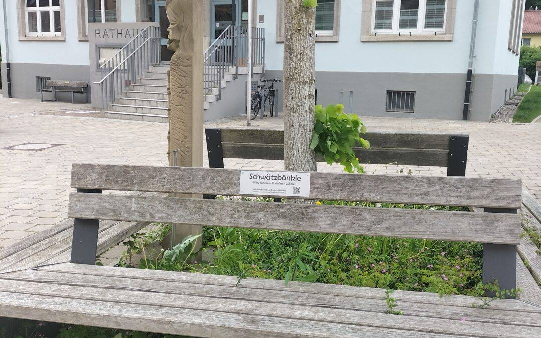 Mehrere Aktionen bei der Woche der Schwätzbänkle in Freiburg