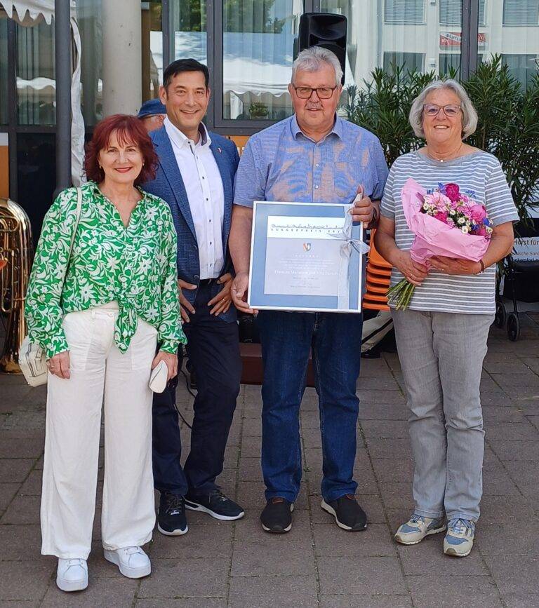 Denzlinger Bürgerpreis 2025 für Ehepaar Dorsch
