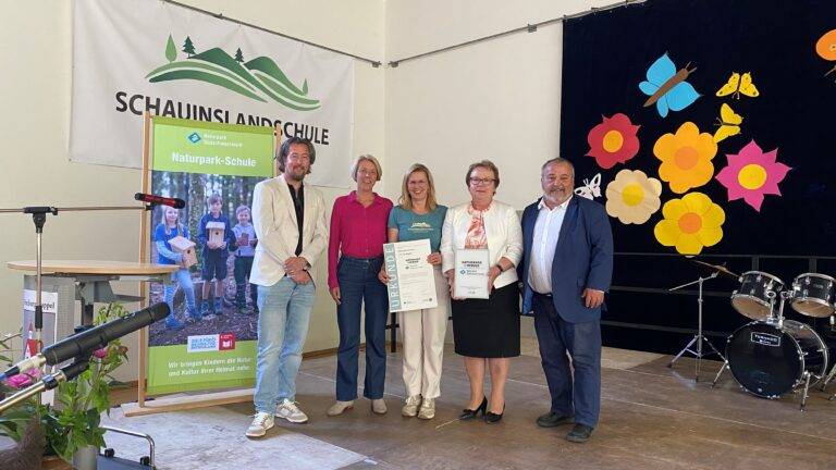 Schauinslandschule in Freiburg-Kappel wird Naturpark-Schule