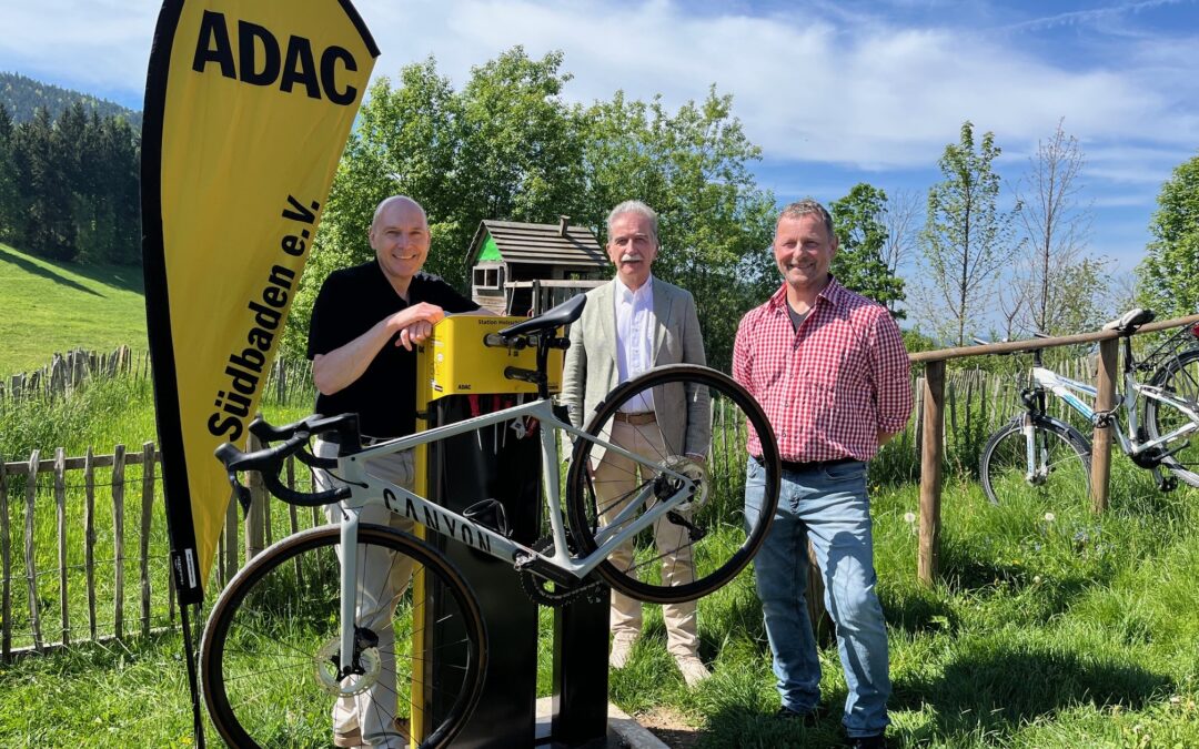 Freiburg: Neue Radservice-Station am Schauinsland eröffnet