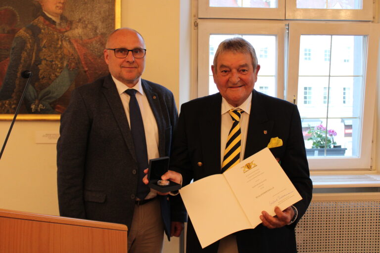Ehrung für Ehrenamtliche in Emmendingen: Oscar Guidone & Friedrich Mack