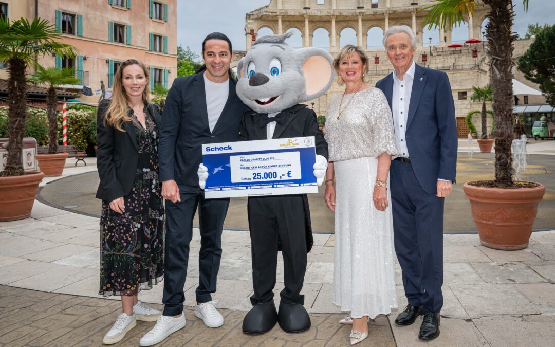 Europa-Park Golfcup: 25.000 Euro für „Bülent Ceylan für Kinder Stiftung“ erspielt