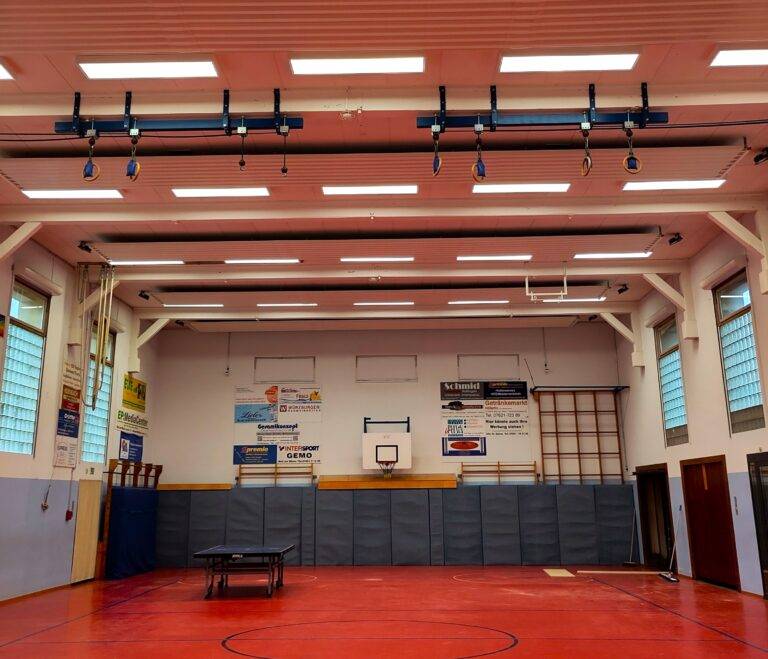 Weil am Rhein: LED-Licht für Bundesliga-Tischtennis in Leopoldhalle