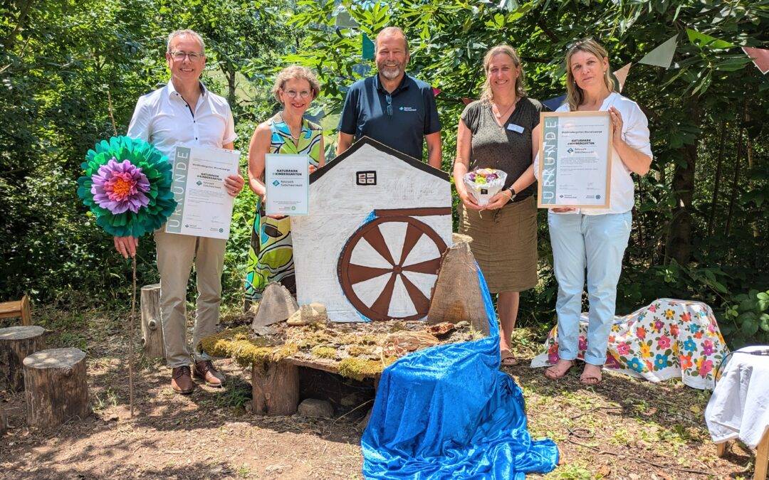 Waldkindergarten in Todtnau wird Naturpark-Kita