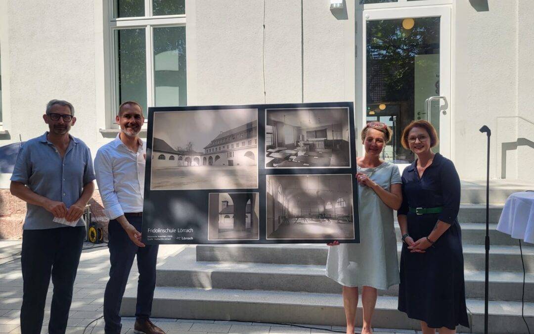 Die Fridolinschule in Lörrach wurde feierlich eingeweiht