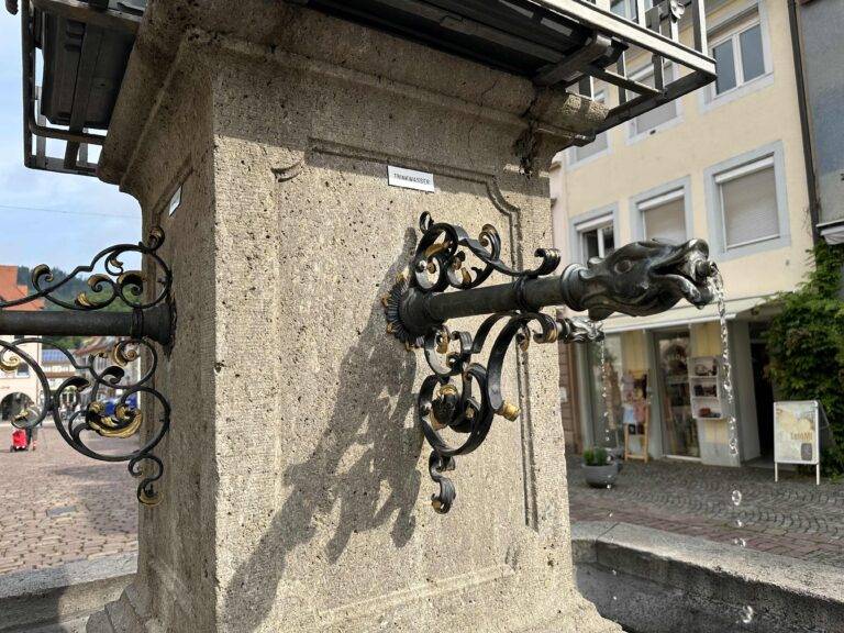 Marienbrunnen in Waldkirch liefert jetzt Trinkwasser