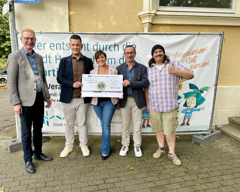 Lions Club Ettenheim spendet für Hilfsverein Herbolzheim