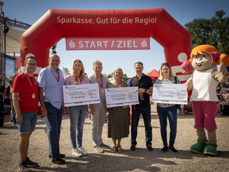 40. Freiburger Bambinilauf: 1.400 Kinder dabei, 4.500 Euro gespendet