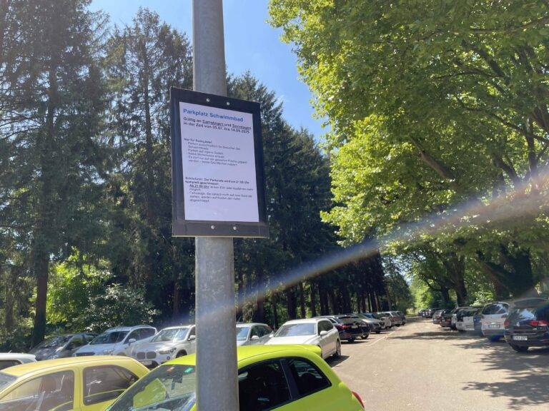 Zusätzliche Parkplätze für ’s Bad in Waldkirch-Kollnau