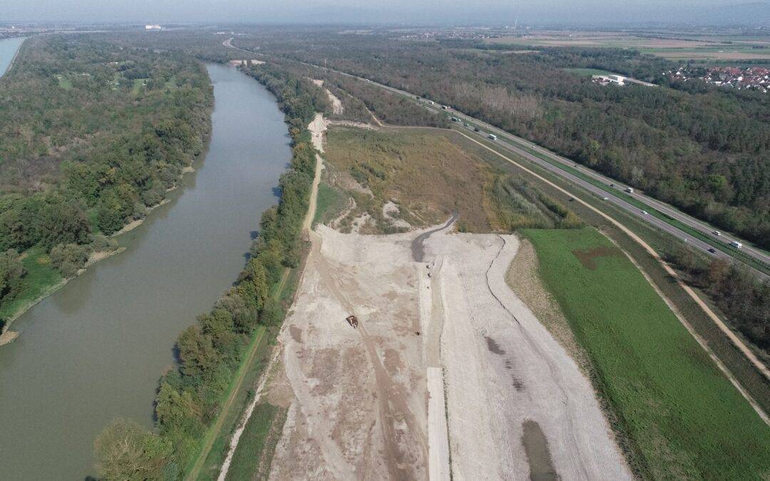 Neuenburg-Zienken: Kiesabbau startet am Hochwasserdamm
