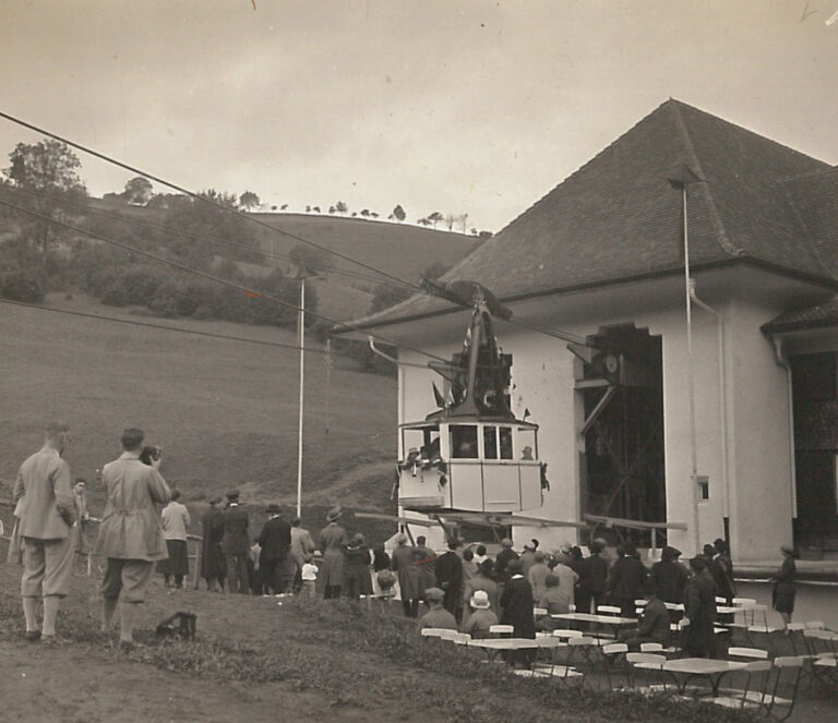 95 Jahre Schauinslandbahn Freiburg am Donnerstag, 17. Juli