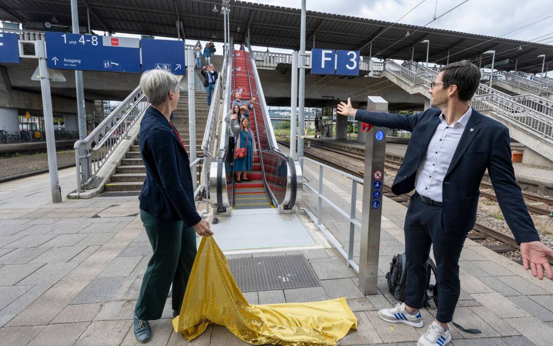 Freiburg Hauptbahnhof: Letzte Rolltreppe ist fertig – Modernisierung abgeschlossen