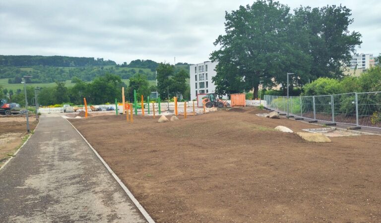 Weil am Rhein: Neue Freifläche Hohe Straße nimmt Formen an