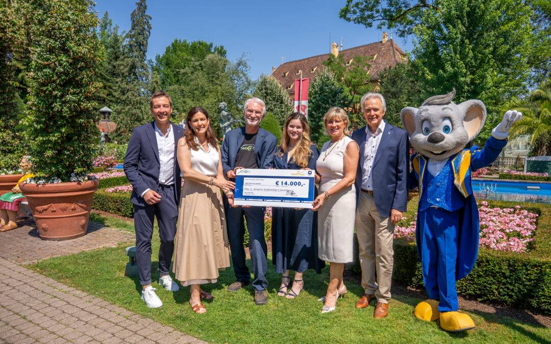 Europa-Park spendet bei Schmuckevent 14.000 Euro für Kinderhilfe