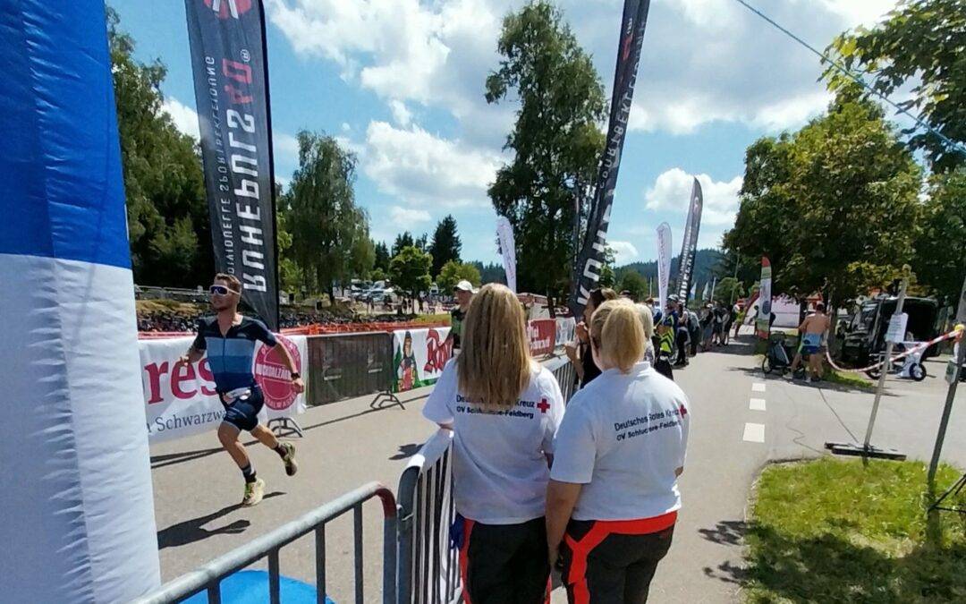 DRK Freiburg bei Schluchsee-Triathlon und Seefest Titisee