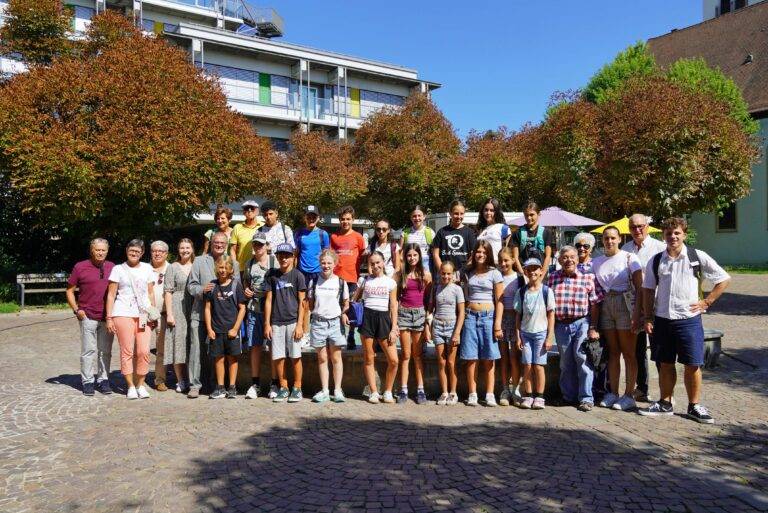 Rheinfelden: Jugendgruppe aus Neumarkt zu Besuch