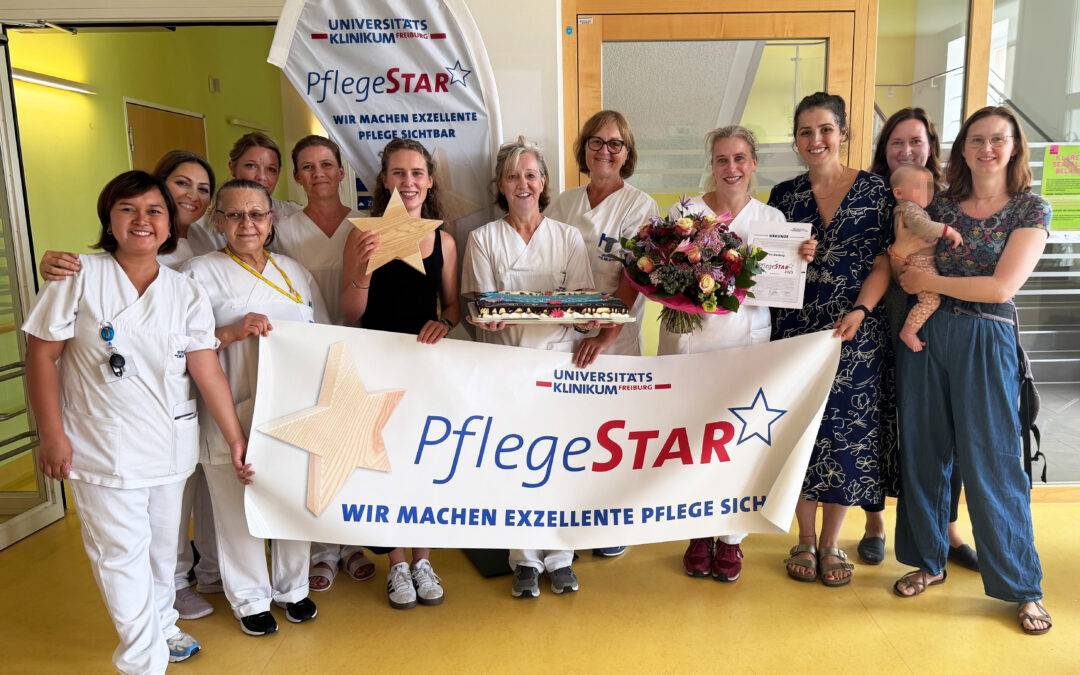 Uniklinik Freiburg: PflegeStar ehrt besondere Pflege