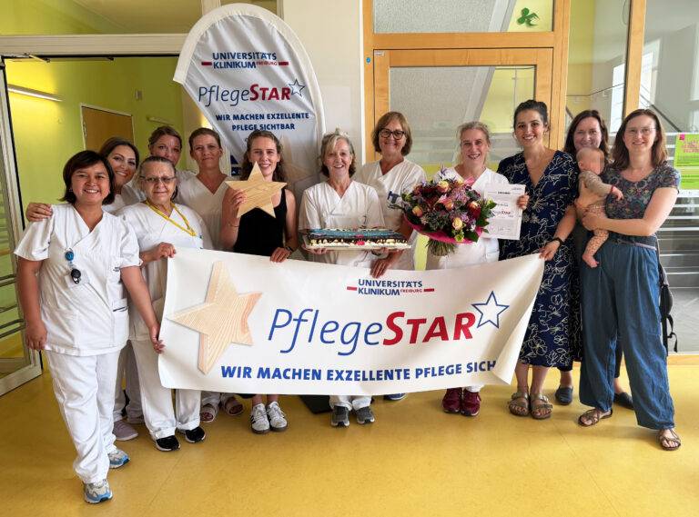 Uniklinik Freiburg: PflegeStar ehrt besondere Pflege