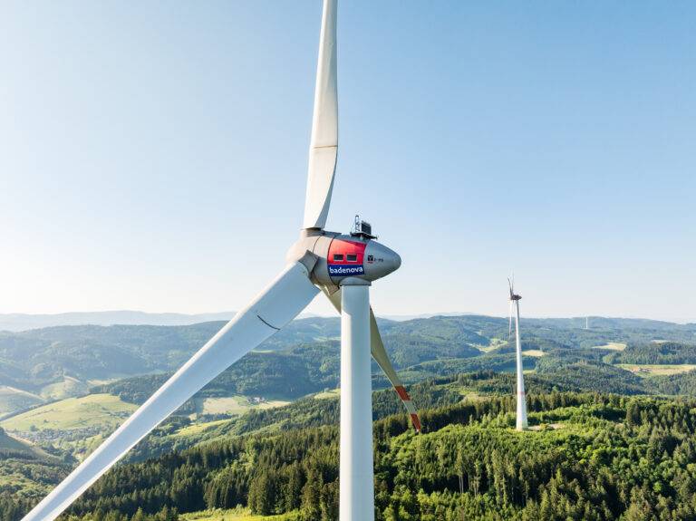 badenova plant sieben Windparks mit 150 Megawatt in Südbaden