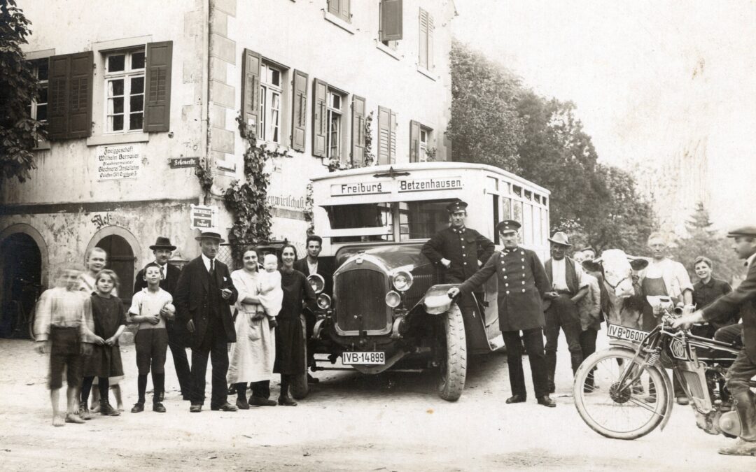 100 Jahre Busverkehr in Freiburg mit Jubiläums-Fest