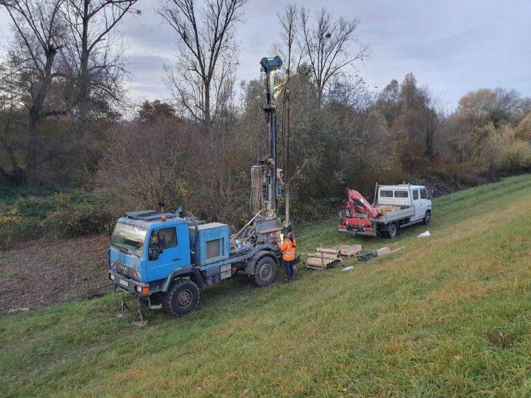Rheinwald Hartheim: Bohrungen für Rückhalteraum starten