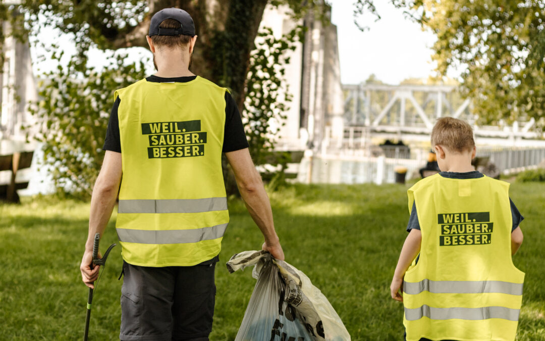 Weil am Rhein: Staffel-Cleanup gegen Müll