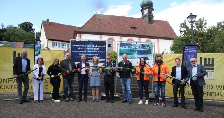 Glasfaserausbau startet in Au und Wittnau
