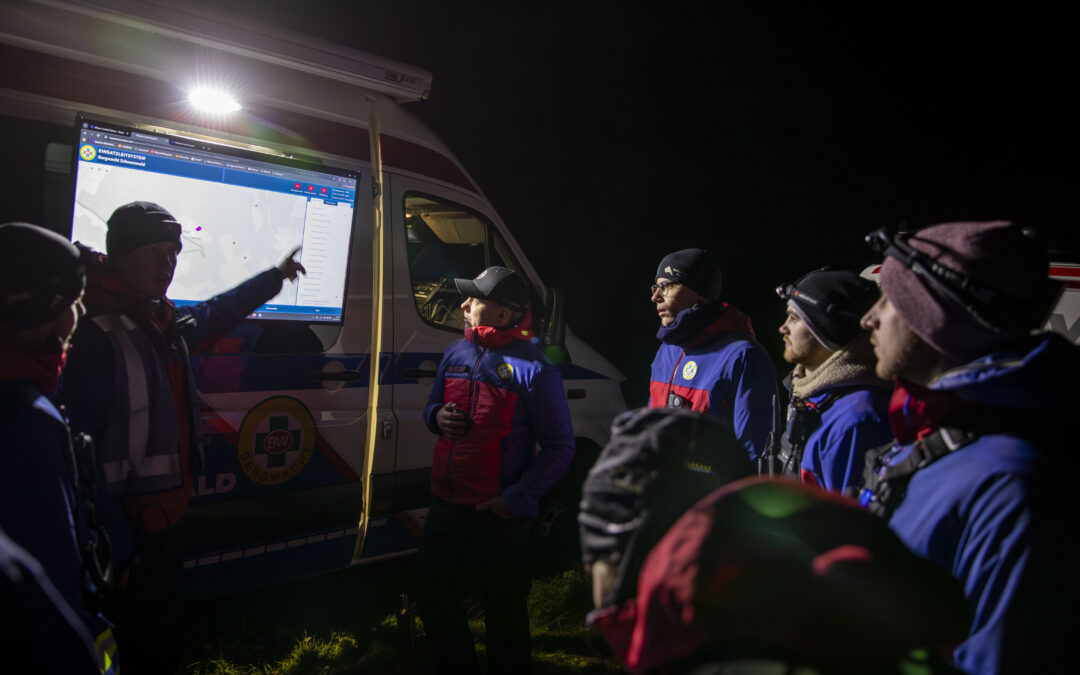 Bergwacht Schwarzwald trainierte Katastropheneinsatz