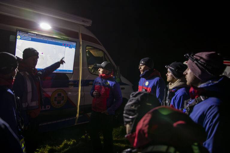 Bergwacht Schwarzwald trainierte Katastropheneinsatz