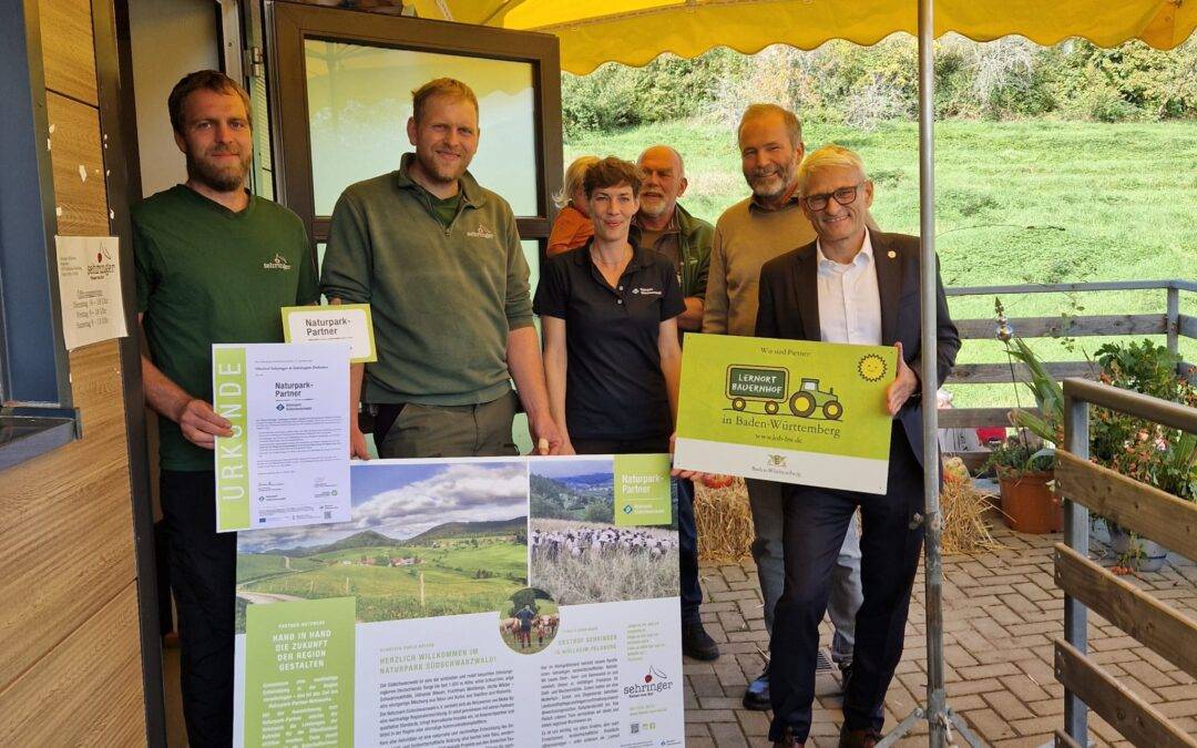 Obsthof Sehringer in Müllheim-Feldberg ist Naturpark-Partner
