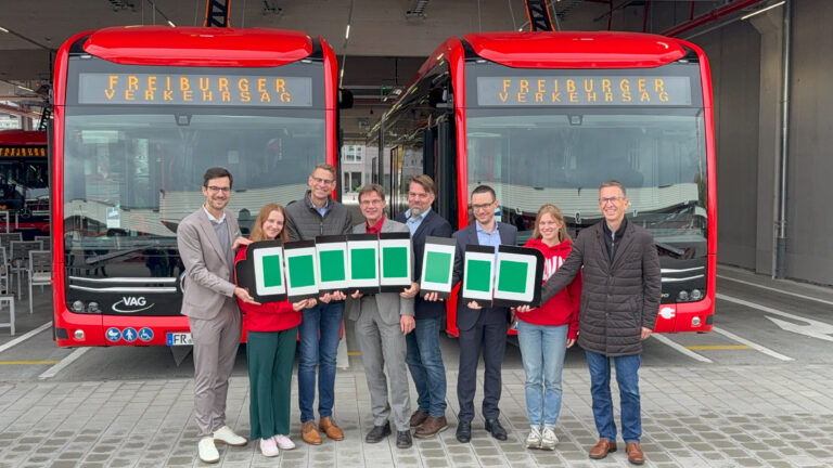 VAG Freiburg: 22 neue E-Busse & Zweiter E-Bus-Port eröffnet