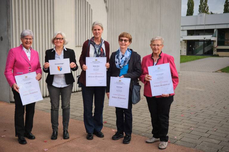 Ehrung für Hauswirtschaftsmeisterinnen im Kreis Emmendingen