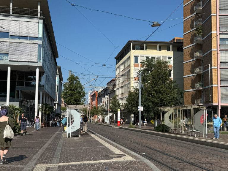 VAG: Gleisbauarbeiten Stadttheater Freiburg ab 27. Oktober