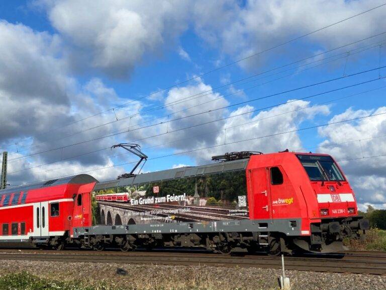 Hornberg feiert 100 Jahre Viadukt mit Jubiläumslok
