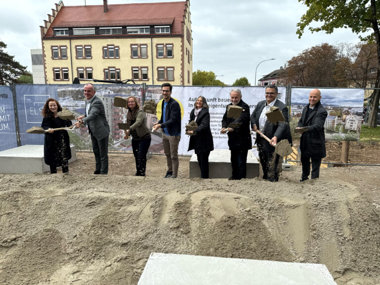 Elsässer Straße: Spatenstich für 43 Wohnungen in Freiburg