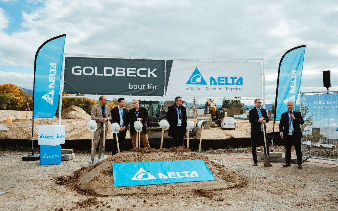 Spatenstich: Delta Electronics baut neues Zentrum in Emmendingen