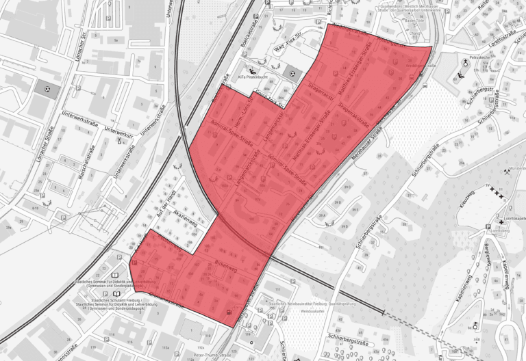 Freiburg prüft erneut soziale Erhaltungssatzung in Unterwiehre