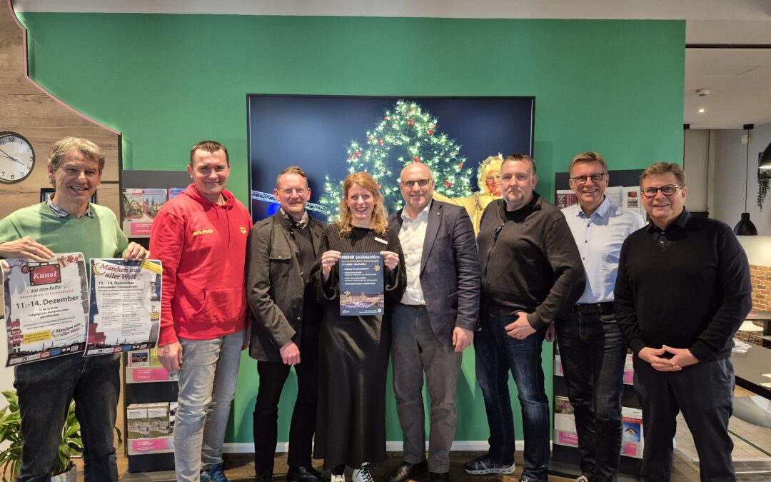 Eisbahn & Weihnachtsmarkt: Märchenhaftes Weihnachten ab 27. November