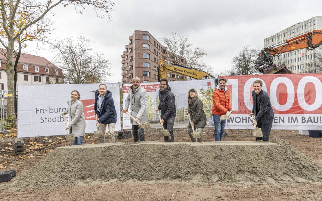 Freiburg: Neues Behördenareal-Quartier mit 91 Wohnungen
