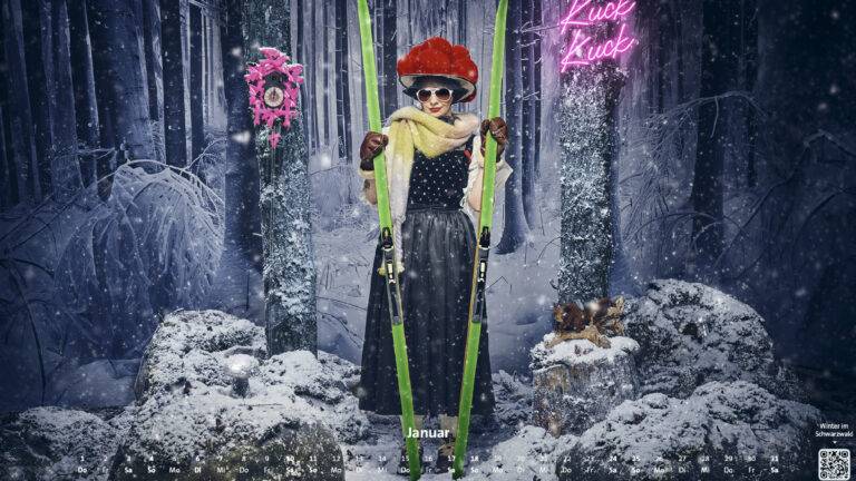 Schwarzwald Marie-Kalender unterstützt Trachtenkultur