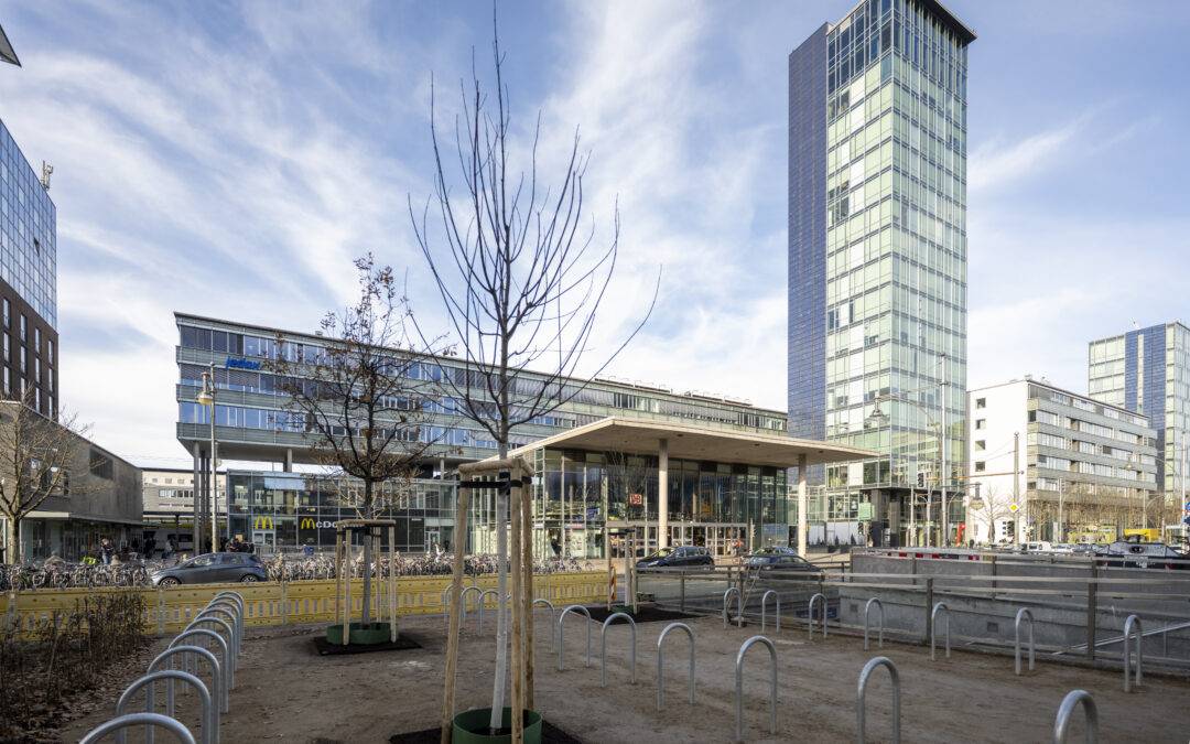 Neue Radabstellplätze am Hauptbahnhof Freiburg