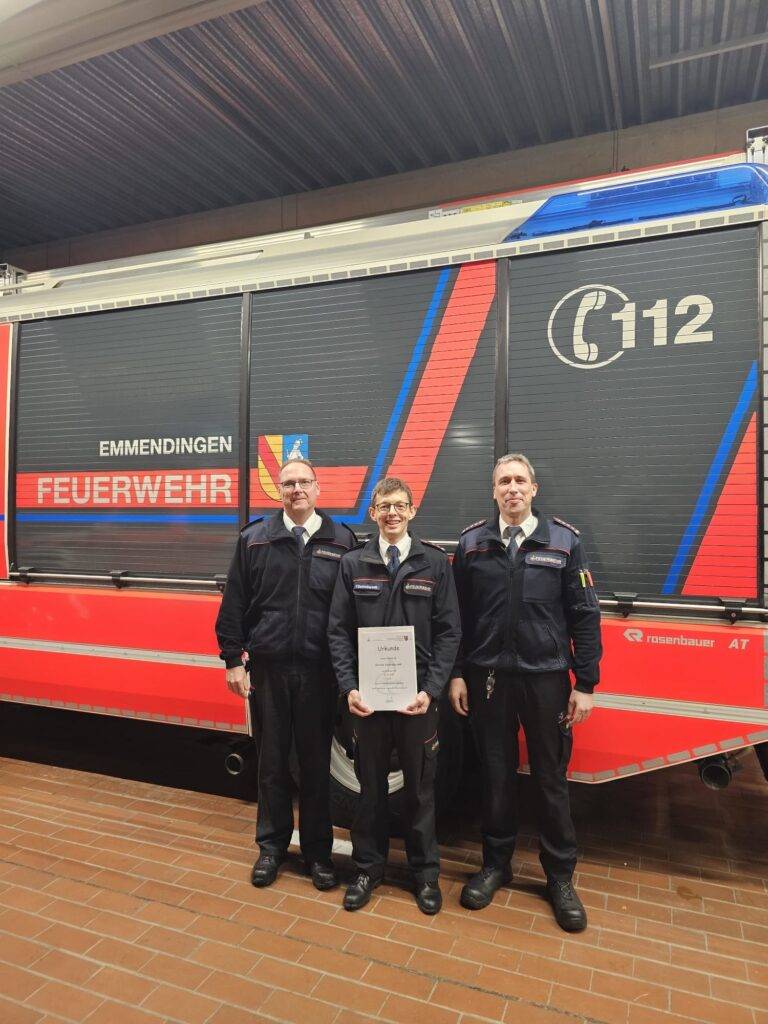 Feuerwehr Emmendingen erweitert ihr Führungsteam