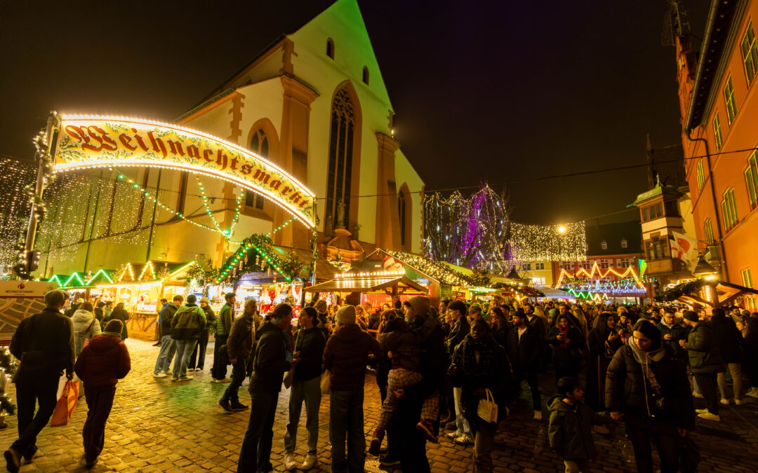 Freiburger Weihnachtsmarkt 2025 mit Besucherrekord