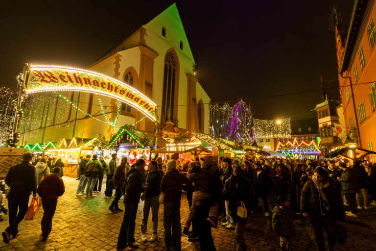 Freiburger Weihnachtsmarkt 2025 mit Besucherrekord