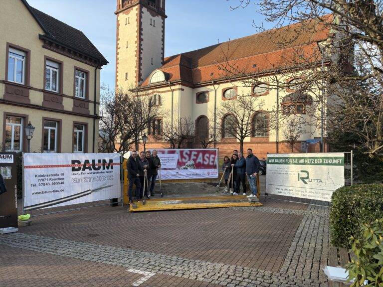 Breitband für Waldkirch: Startschuss für Glasfaser-Ausbau