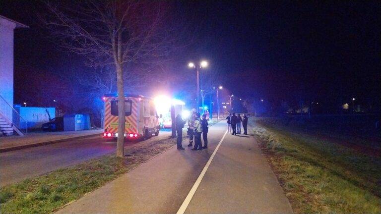 Brand in Notunterkunft in Breisach: Zwei Bewohner behandelt